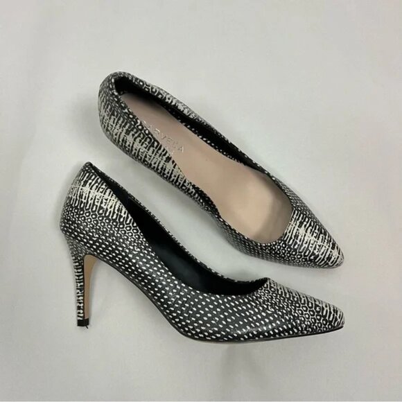 Carvela Kurt Geiger Animal Print Heels Size 39 Pointed Toe Stiletto Pumps - Picture 1 of 10